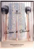 Набор кистей для макияжа с футляром Inter-Vion Glam & Shine из 8 предметов — фото 1
