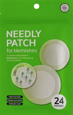 Needly Patch For Blemishes патчи для лица от несовершенств с микроиглами, точечные патчи от высыпаний с салициловой кислотой