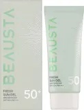 Водостойкий солнцезащитный гель для лица Beausta Fresh Sun с UV-фильтрами SPF 50 50 мл — фото 2