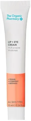 Крем для губ и кожи вокруг глаз The Organic Pharmacy Lip and Eye Cream питательный, для всех типов кожи, 10 мл