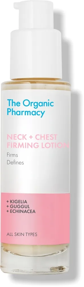 The Organic Pharmacy Neck + Chest Firming Lotion бальзам для шеи и зоны декольте с экстрактом кигелии, 50 мл