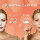 Гидрогелевая тающая маска для лица Starskin DeepMelt Collagen PDRN с коллагеном и ДНК лосося, 4х24 г — фото 4