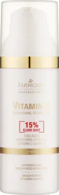 Сыворотка для лица Farmona Professional Vitamin C осветляющая, с двумя формами витамина C, 50 мл