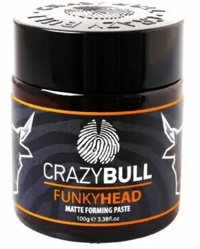 CrazyBull Crazy Bull Funky Head Matte Forming Paste - Паста для укладки волос Crazy Bull Funky Head Matte Forming Paste матовая, 100 г