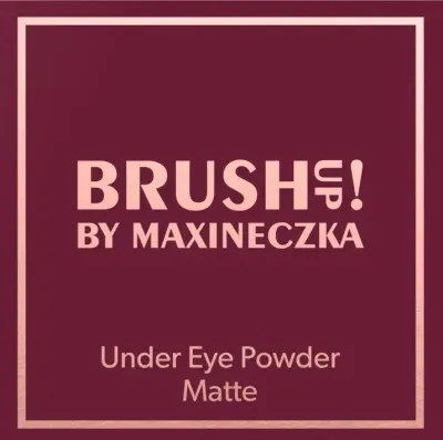 Пудра под глаза BrushUp! By Maxineczka Under Eye Powder Matte матовая, 8 г