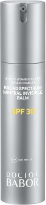 Babor Doctor Babor Broad Spectrum Mineral Invisible Balm бальзам для лица питательный солнцезащитный с минеральным фильтром SPF30, 50 мл
