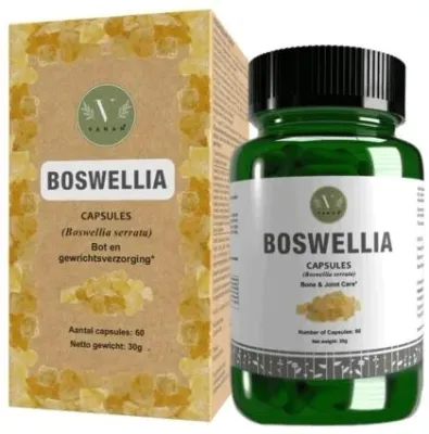 БАД для суставов и костей в капсулах Vanan Boswellia Capsules, 60 шт