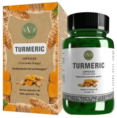 БАД для сердца, кожи и иммунитета в капсулах Vanan Turmeric Capsules, 60 шт