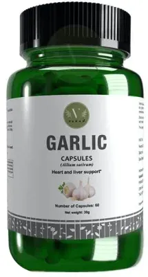 БАД для сердечно-сосудистой системы в капсулах Vanan Garlic Capsules, 60 шт