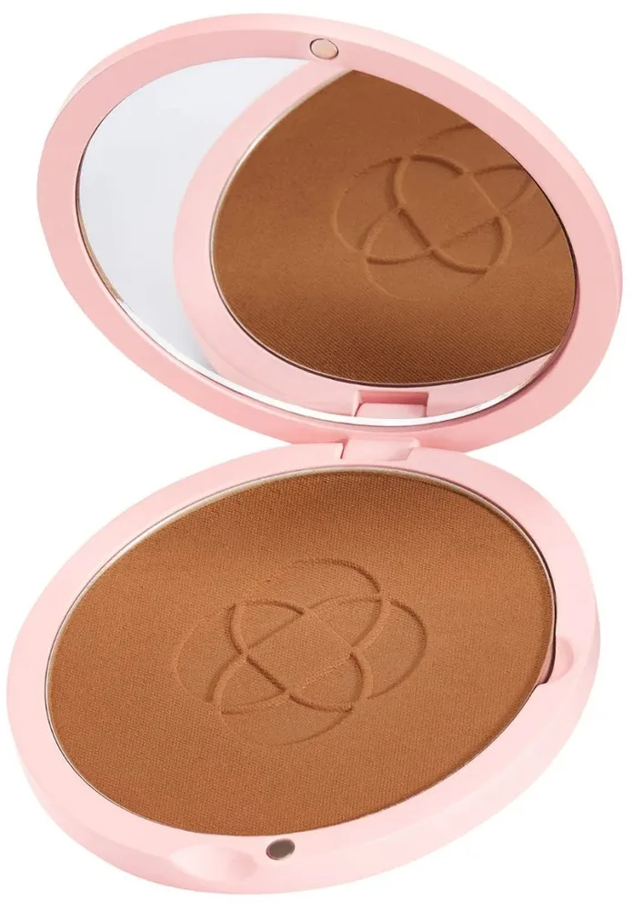 Бронзер для лица Annabelle Minerals Mineral Pressed Powder Bronzer минеральный, прессованный, в футляре с зеркалом, 8,5 г, оттенок Ginger Coffee