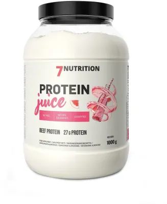 Протеин говяжий 7Nutrition Protein Juice Red Soda, вкус «Напиток Red Soda», для спортсменов, 500 г