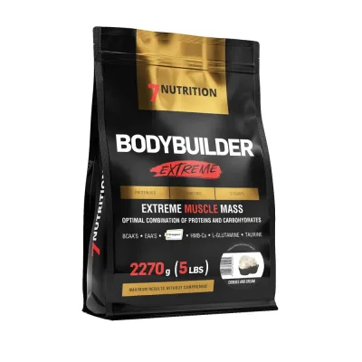 Гейнер 7Nutrition Bodybuilder Extreme Cookies And Cream, вкус: печенье со сливками, 2270 г, 5450 г