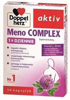 БАД для женщин на менопаузу Doppelherz Aktiv Meno Complex, 30 шт