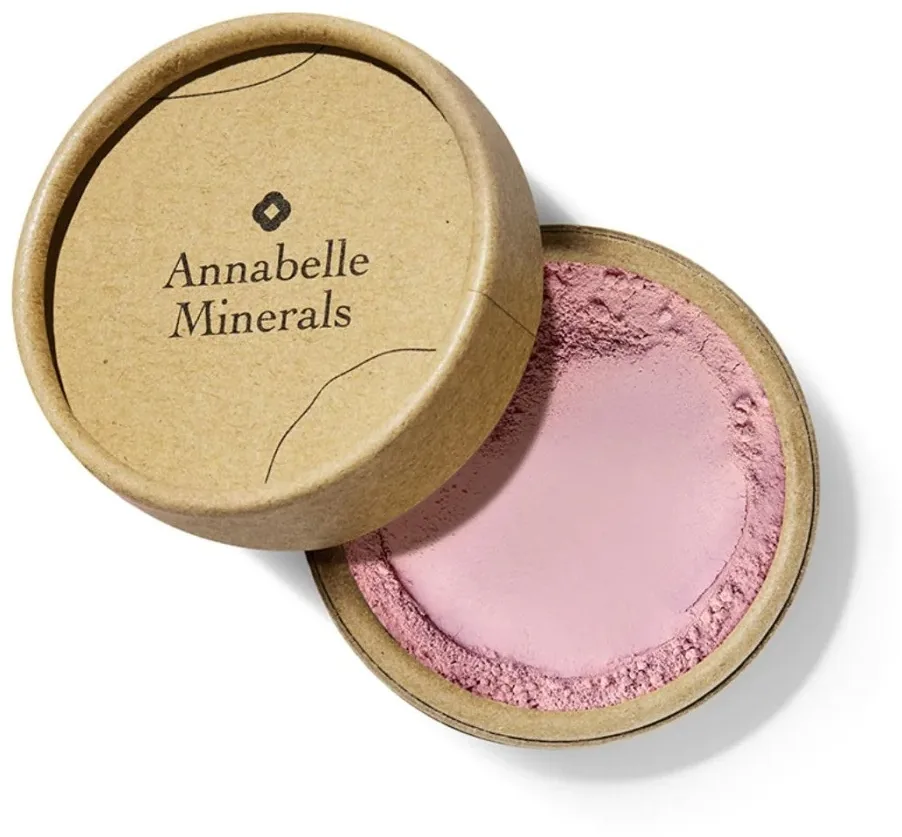 Румяна Annabelle Minerals Mineral Blush Refill минеральные, сменный блок, мини, 4 г, оттенок Rose
