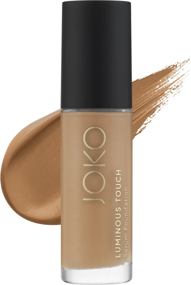 Тональная основа-сыворотка Joko Luminous Touch Serum Foundation сияющая, 30 мл, оттенок N104 - Warm Honey