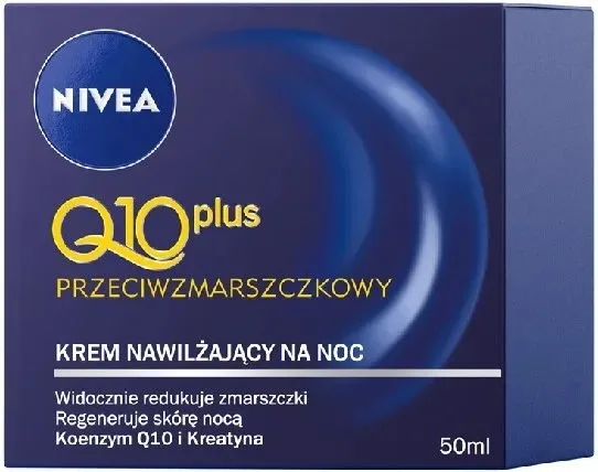 Крем для лица NIVEA Q10 Plus против морщин ночной 50 мл