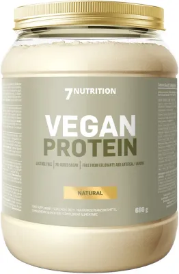 Протеин 7Nutrition Vegan Protein Natural, вкус «Натуральный», для спортсменов, 660 г