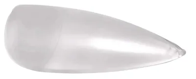 Типсы для наращивания ногтей Silcare Flexi Tips Professional Nail Art Tips, эластичные, 240 шт, оттенок Almond