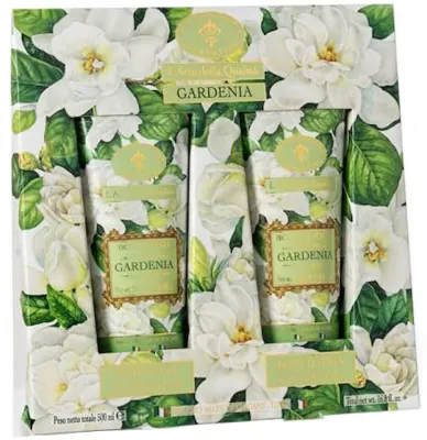 Набор Saponificio Artigianale Fiorentino Gardenia: гель для душа и лосьон для тела по 250 мл