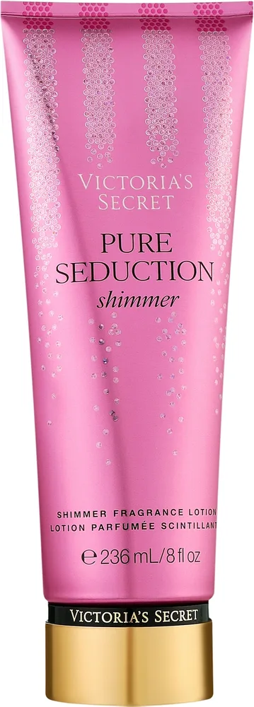 Парфюмированный лосьон для тела Victoria's Secret Pure Seduction Shimmer с мерцанием, цветочно-фруктовый аромат, 236 мл