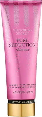 Парфюмированный лосьон для тела Victoria's Secret Pure Seduction Shimmer с мерцанием, цветочно-фруктовый аромат, 236 мл
