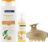Набор для волос Olival Fenugreek масло 60 мл шампунь 250 мл и аксессуар — фото 2
