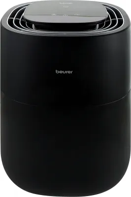 Увлажнитель воздуха Beurer LB 200 с естественной технологией холодного испарения, с автоматическим режимом, чёрный, 3 л, 1 шт