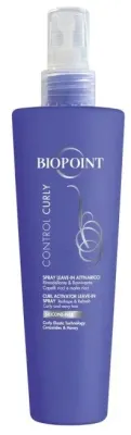 Активатор завитка для вьющихся волос Biopoint Control Curly Curl Activator Leave-In Spray, несмываемый спрей, 200 мл