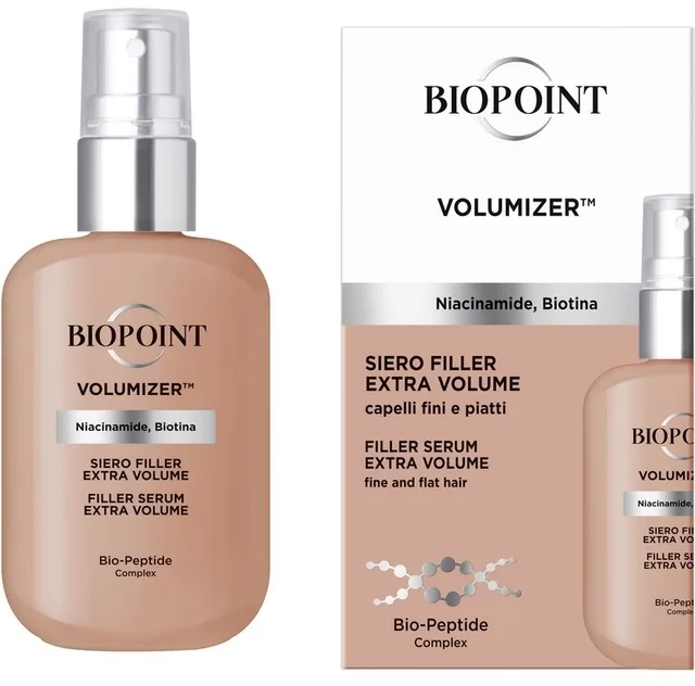 Сыворотка для объёма волос Biopoint Volumizer Serum Filler Extra Volume для объёма от корней до кончиков, 50 мл