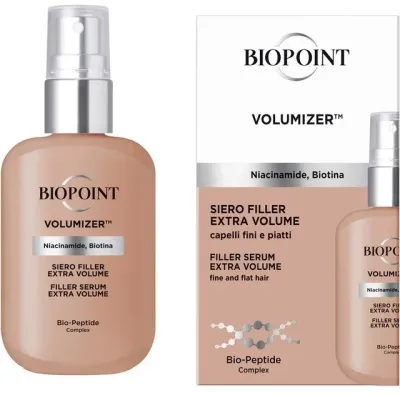 Сыворотка для объёма волос Biopoint Volumizer Serum Filler Extra Volume для объёма от корней до кончиков, 50 мл