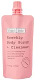 Frank Body Frank Body Rosehip Body Scrub + Cleanser Travel Size - Скраб-очищение для тела 2 в 1 с шиповником, дорожный формат, 100 г — фото 1