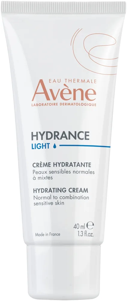 Avene Hydrance Light Hydrating Cream лёгкий увлажняющий крем для лица с термальной водой 40 мл для нормальной и комбинированной чувствительной кожи