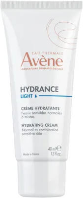 Avene Hydrance Light Hydrating Cream лёгкий увлажняющий крем для лица с термальной водой 40 мл для нормальной и комбинированной чувствительной кожи