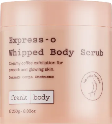 Пилинг для тела Frank Body Express-o Whipped Body Scrub экспресс, взбитый, 250 г