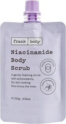 Frank Body Frank Body Niacinamide Body Scrub Travel Size - Скраб-суфле для тела с ниацинамидом, дорожный формат, 100 г