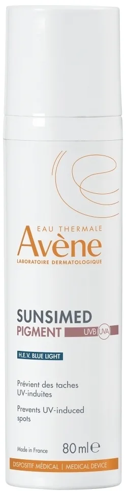 Крем для лица и тела Avene Sunsimed Pigment солнцезащитный SPF50+ 80 мл