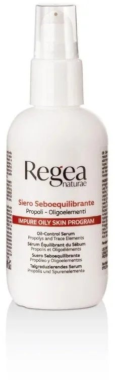 Сыворотка для лица Regea Naturae Oil-Control себорегулирующая, с прополисом и репейником, 100 мл