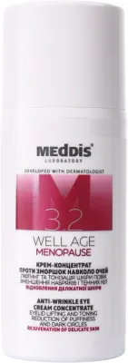 Крем-концентрат для кожи вокруг глаз Meddis Well Age Menopause против морщин