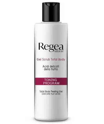 Гель-пилинг для тела Regea Naturae Toning Program Total Body Peeling Gel с фруктовыми кислотами, 500 мл