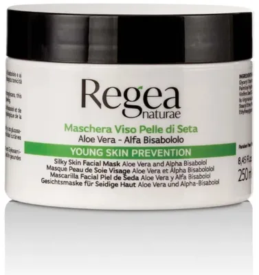 Regea Naturae Young Skin Prevention Silky Skin Facial Mask маска для лица успокаивающая с шалфеем и алоэ 250 мл, салонный объём