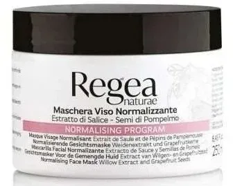 Regea Naturae Normalising Program маска для лица нормализующая 250 мл, маска с экстрактами ивы и косточек грейпфрута