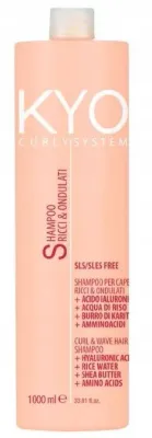 Шампунь для волос Kyo Curly System Shampoo для кудрявых и волнистых волос, 1000 мл
