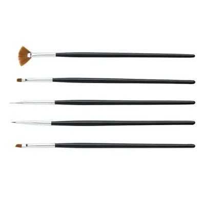 Набор кистей для дизайна ногтей Xanitalia Pro Pinsel Set, 5 шт