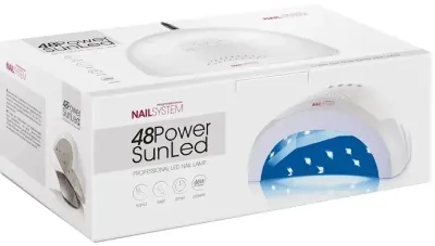 Лампа LED для маникюра Xanitalia Pro 48 Power SunLed, 48 Вт, с автоматическим датчиком, 1 шт