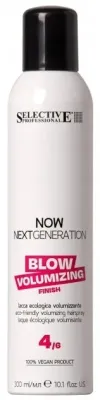 Лак для волос Selective Professional Now Next Generation Blow Volumizing Finish 4/6 для объёма, для тонких волос, 300 мл