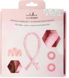 Набор Invisibobble Sprunchie Baby Curl S резинки Sprunchie Slim 2 шт атласная лента и зажим розовый — фото 1