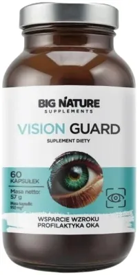 БАД для здоровья глаз Big Nature Vision Guard, 60 шт., 90 шт, 60 шт