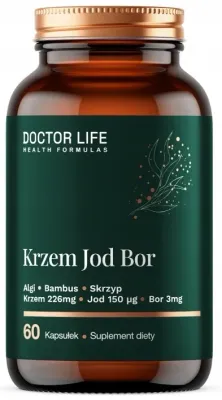 БАД кремний, йод, бор Doctor Life в капсулах, 60 шт