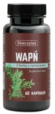 БАД Кальций 3 формы с розмарином Skoczylas Calcium 3 Forms With Rosemary, 60 шт