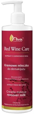 Молочко для снятия макияжа AVA Laboratorium Red Wine Care Creamy Make-Up Remover Milk кремовое, для лица и глаз, 200 мл